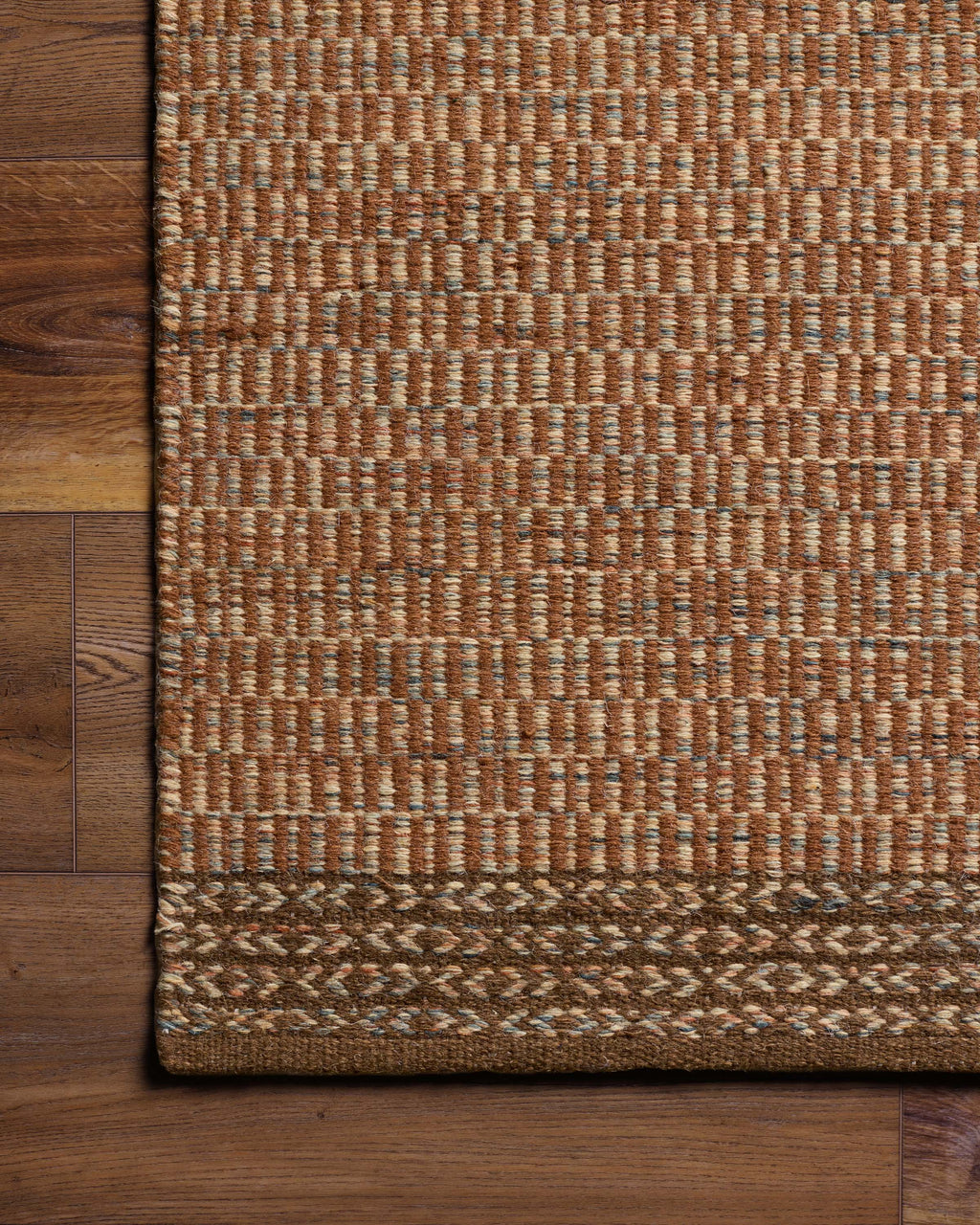 Amadora Rust Wool Rug