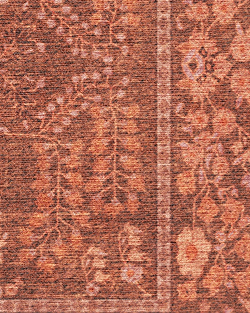 Amal Terracotta Flatwoven Rug