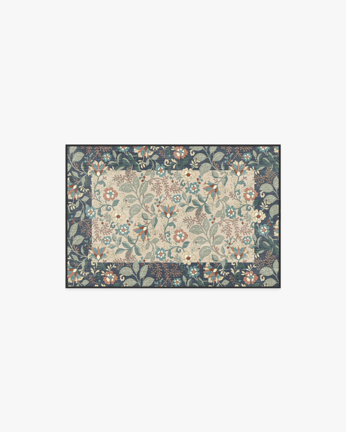 Anita Cream & Grey Rug