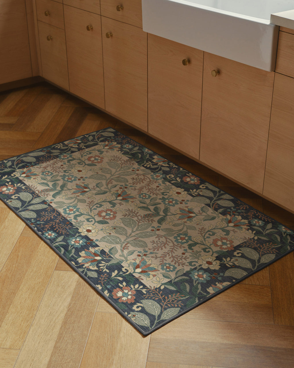 Anita Cream & Grey Rug