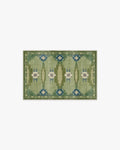 Annika Green Flatwoven Rug