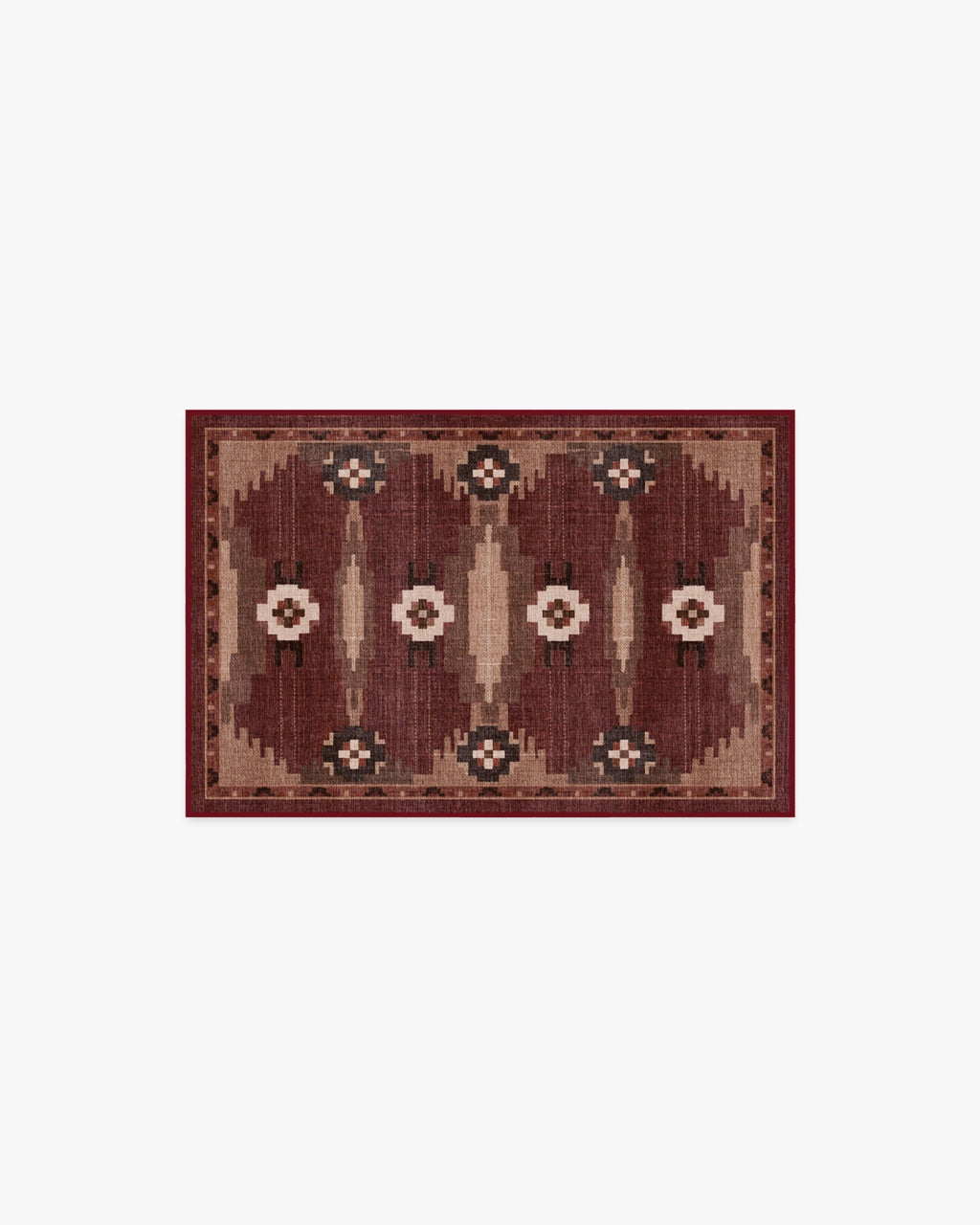Annika Rust Red Rug