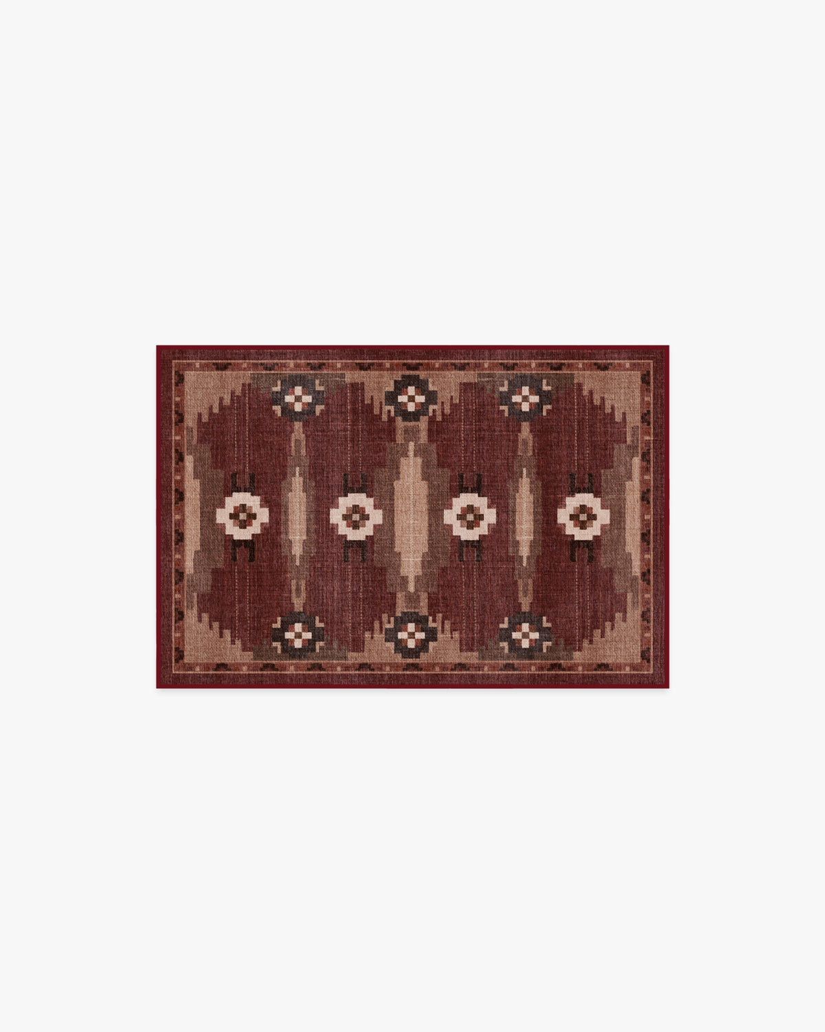Annika Rust Red Rug
