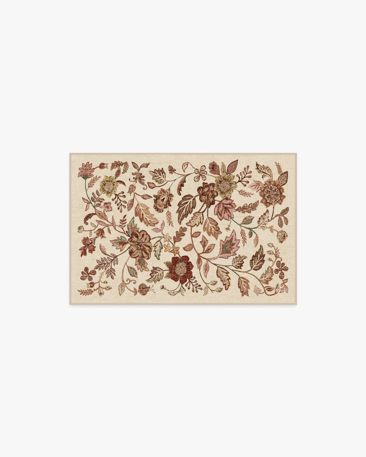 Anonna Burgundy Multicolor Rug