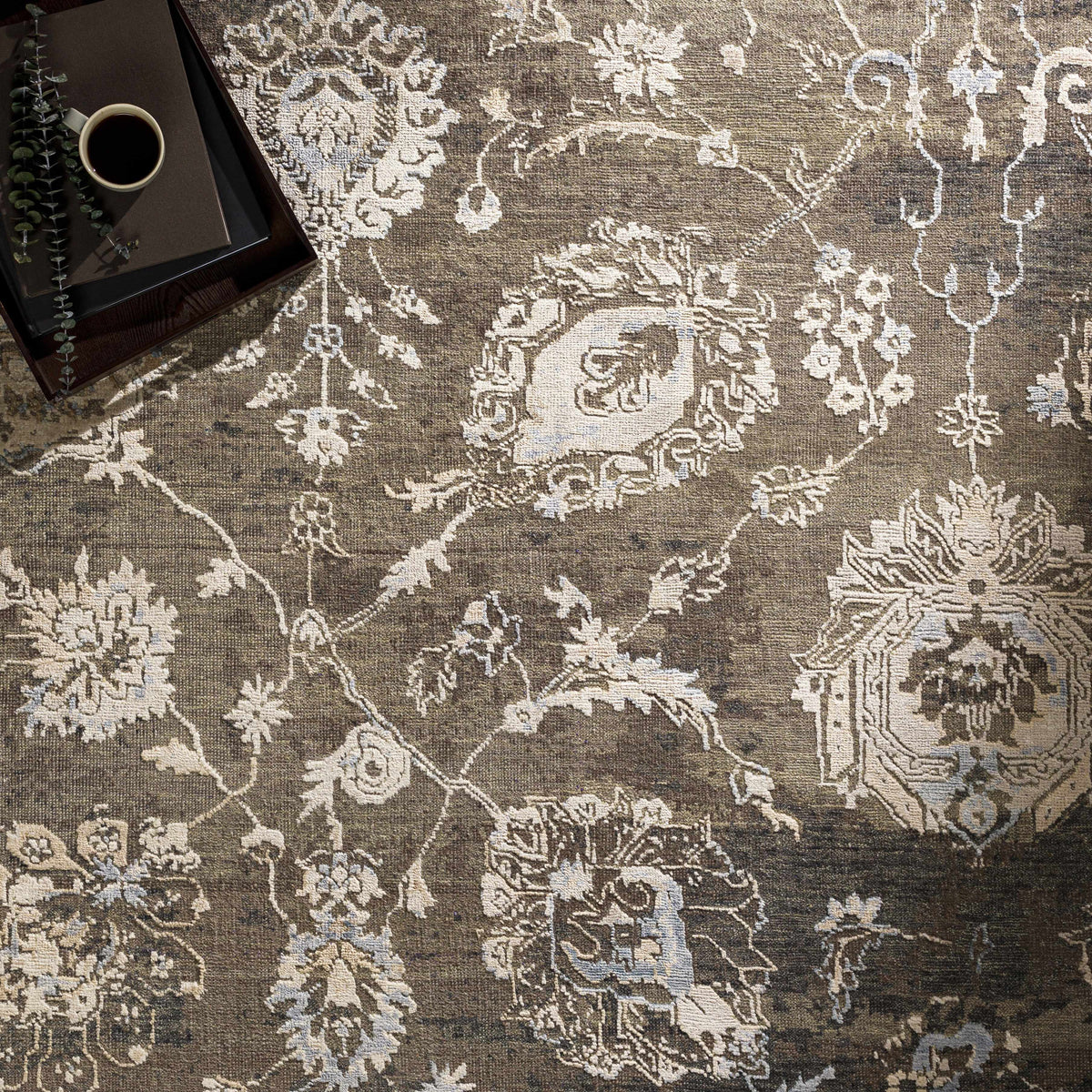 Aramawayan Premium Hand Knotted Wool Area Rug - Clearance