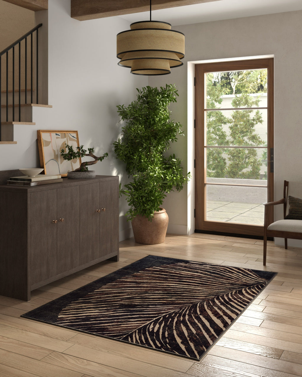 Arcane Espresso Brown Rug