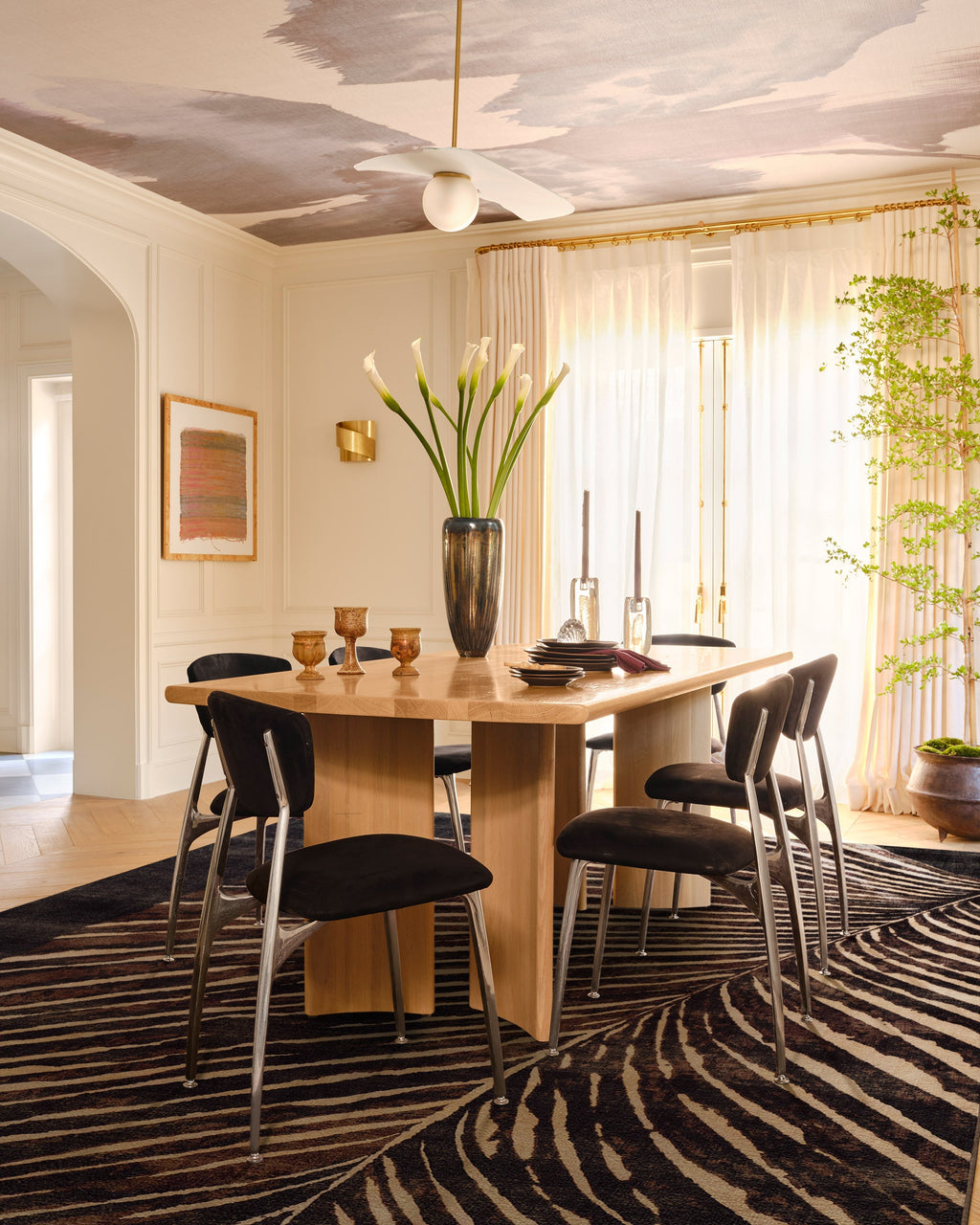 Arcane Espresso Brown Rug