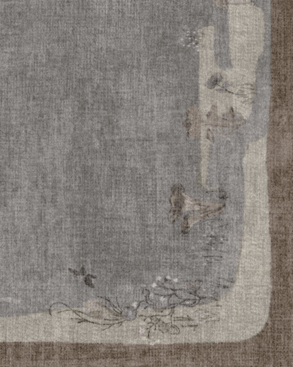 Mushroom Dream Grey Taupe Rug by Architectural Digest