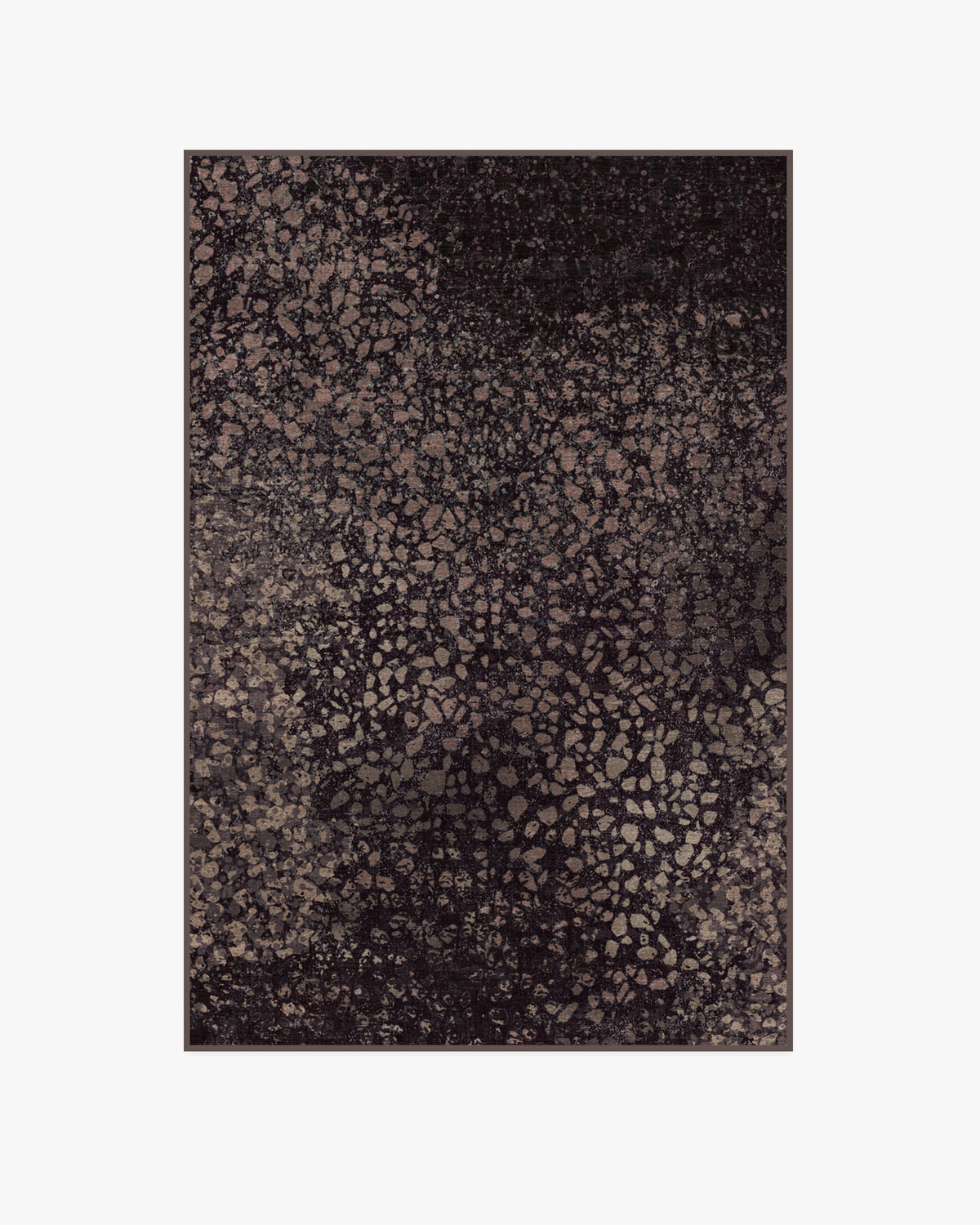 Terran Burgundy Flatwoven Rug by Architectural Digest