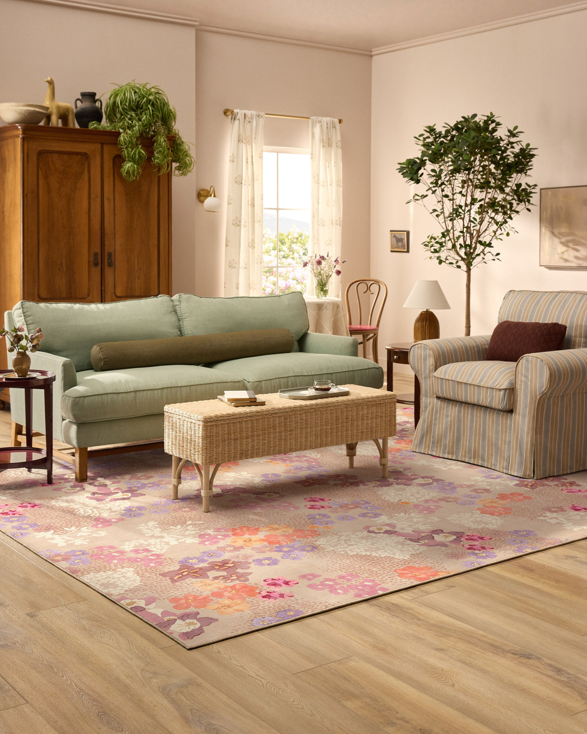 Ellery Natural Multicolor Flatwoven Rug