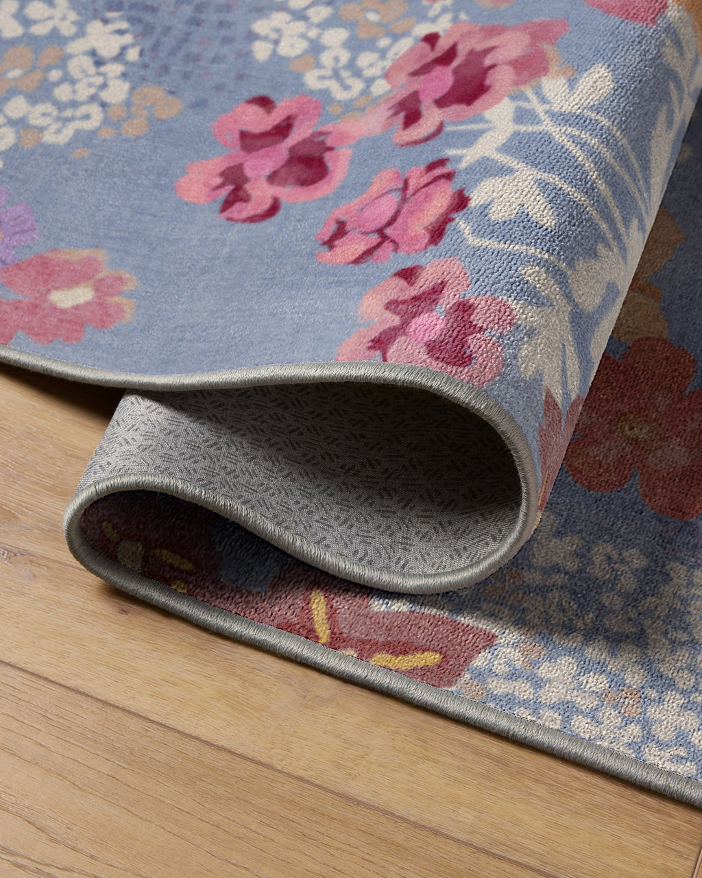 Ellery Slate Blue Multicolor Rug