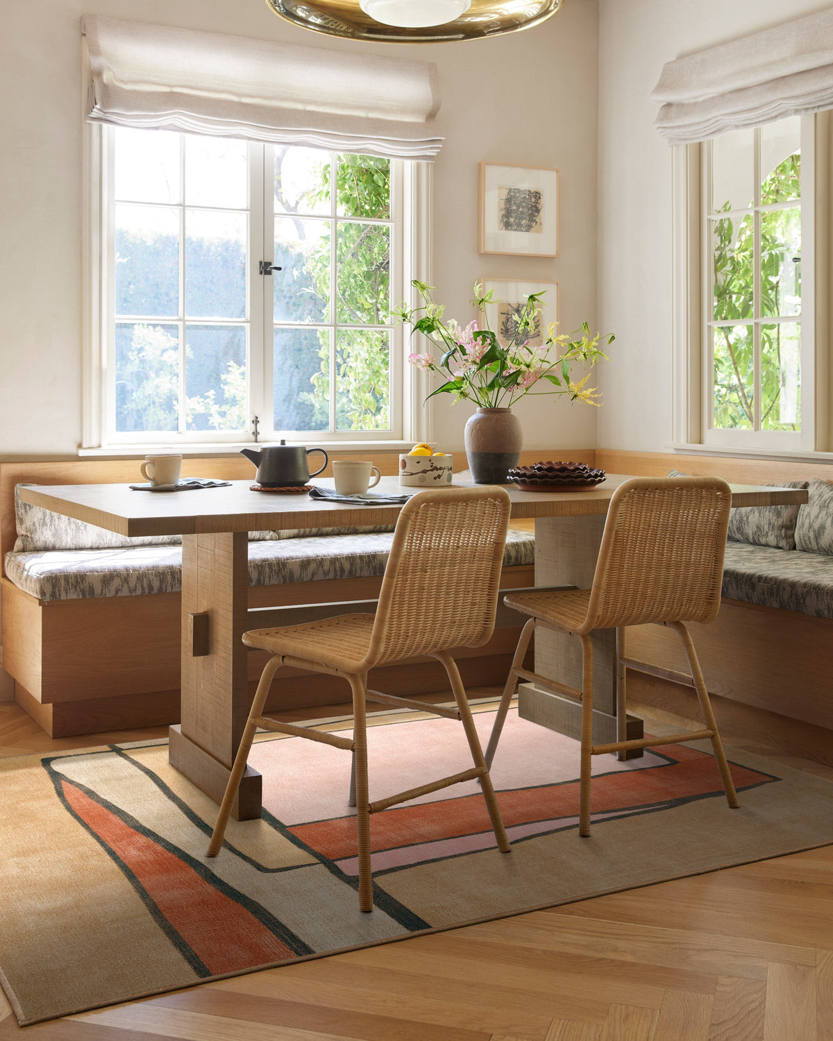 Ari Natural Multicolour Rug