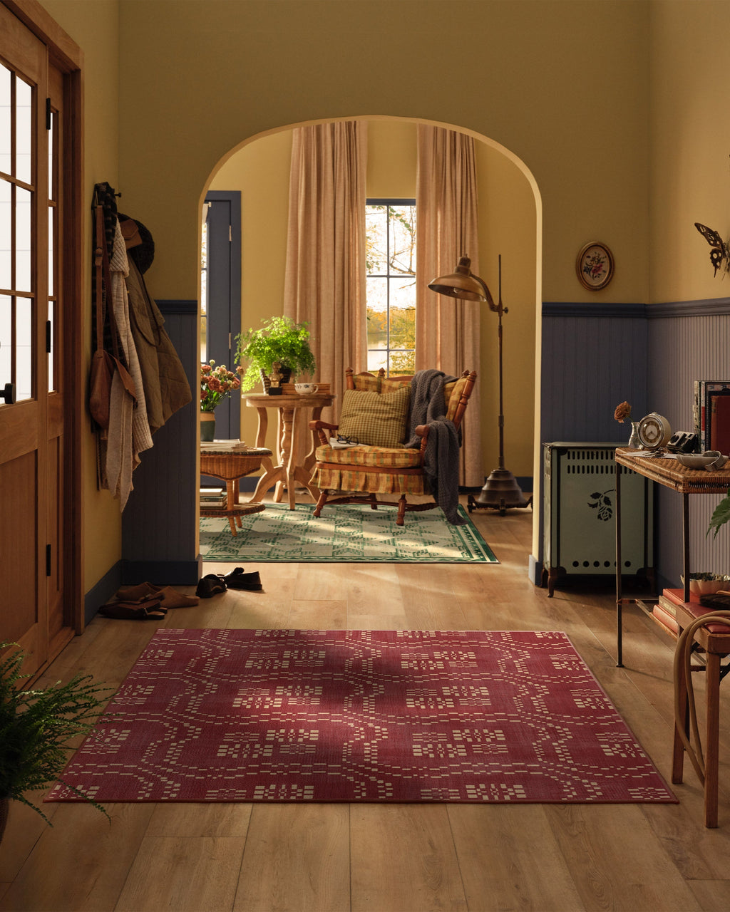 Arlen Amber Red Rug