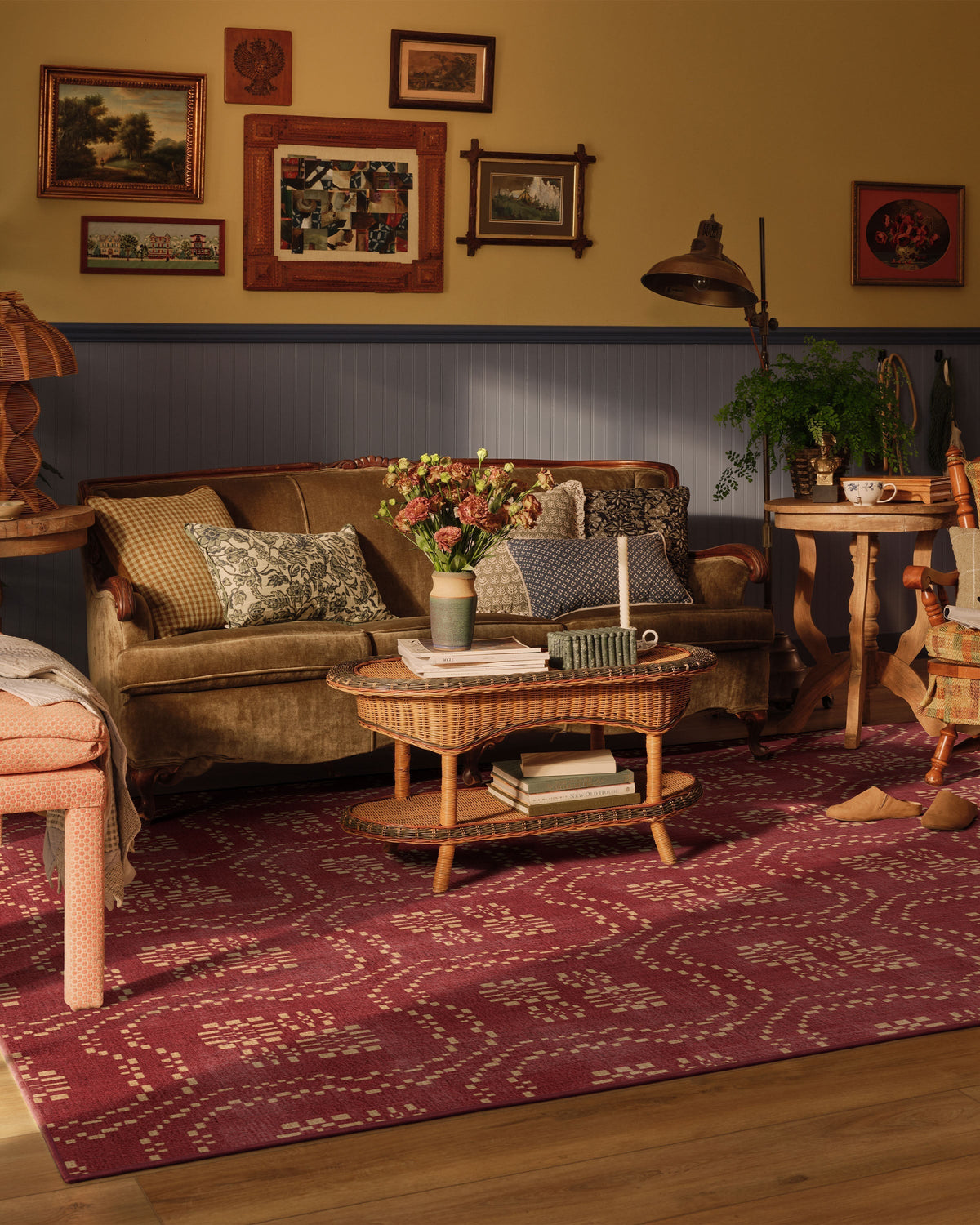 Arlen Amber Red Rug