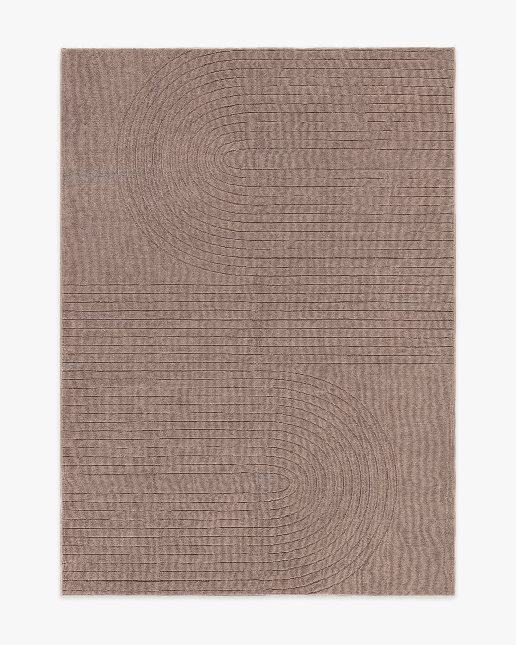 Arlo Desert Taupe Plush Rug