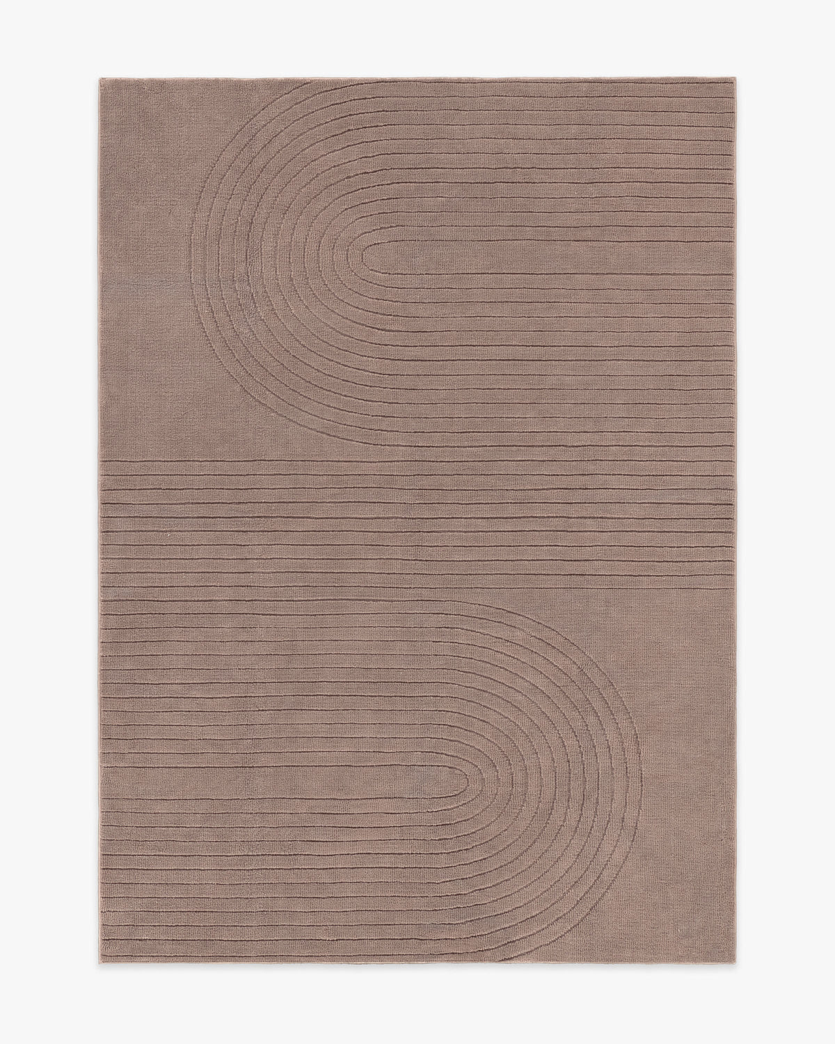 Arlo Desert Taupe Plush Rug