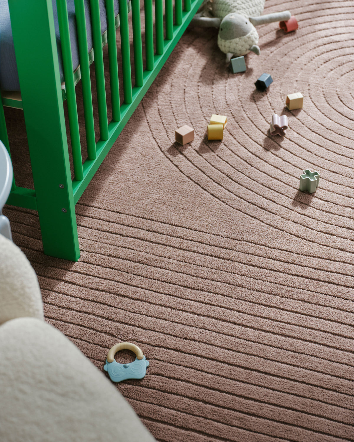 Arlo Desert Taupe Plush Rug
