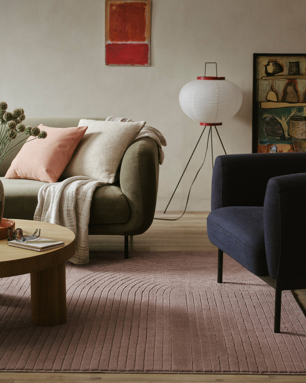 Arlo Desert Taupe Plush Rug