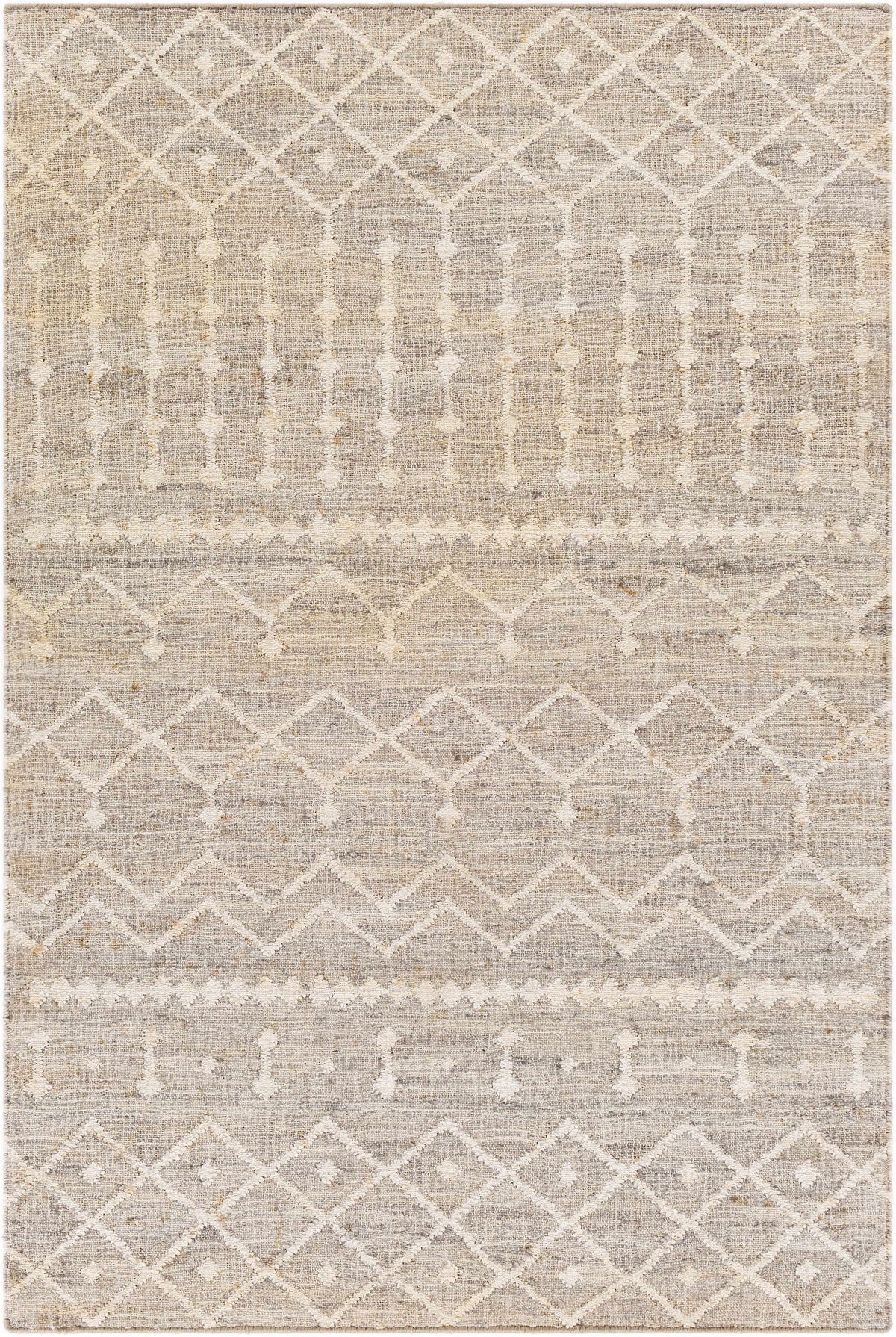 Armidale Hand Woven Beige Jute Rug - Clearance