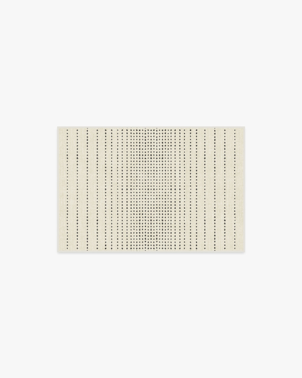 Array Black & Ivory Flatwoven Rug