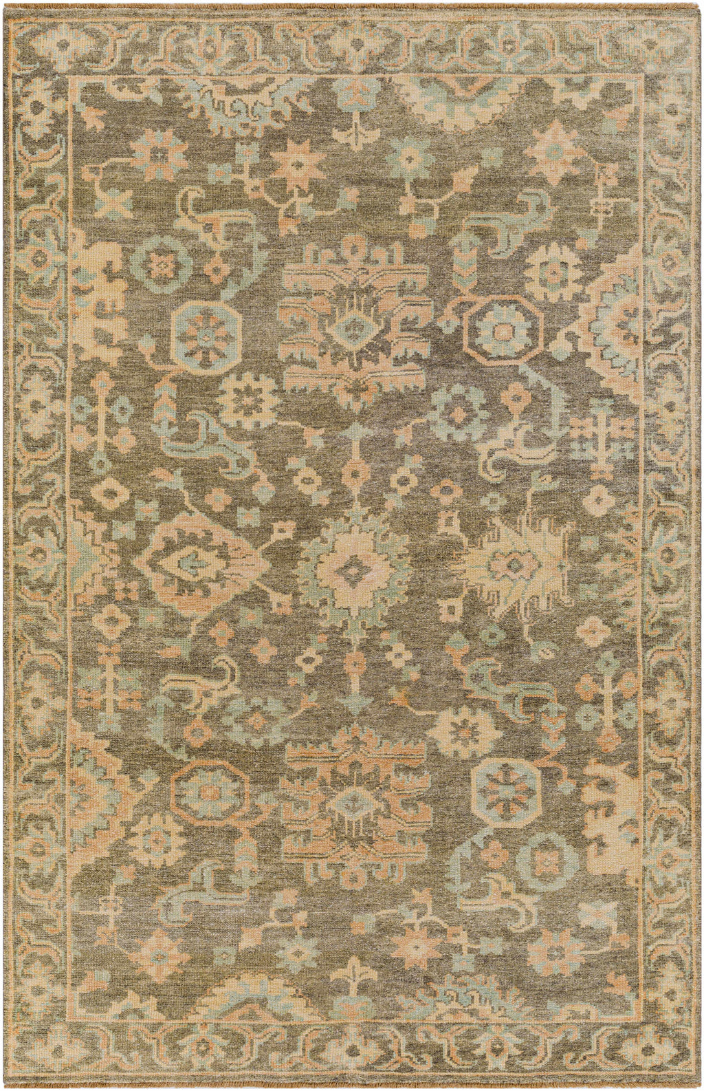 Asotin Hand Knotted Wool Area Rug - Clearance