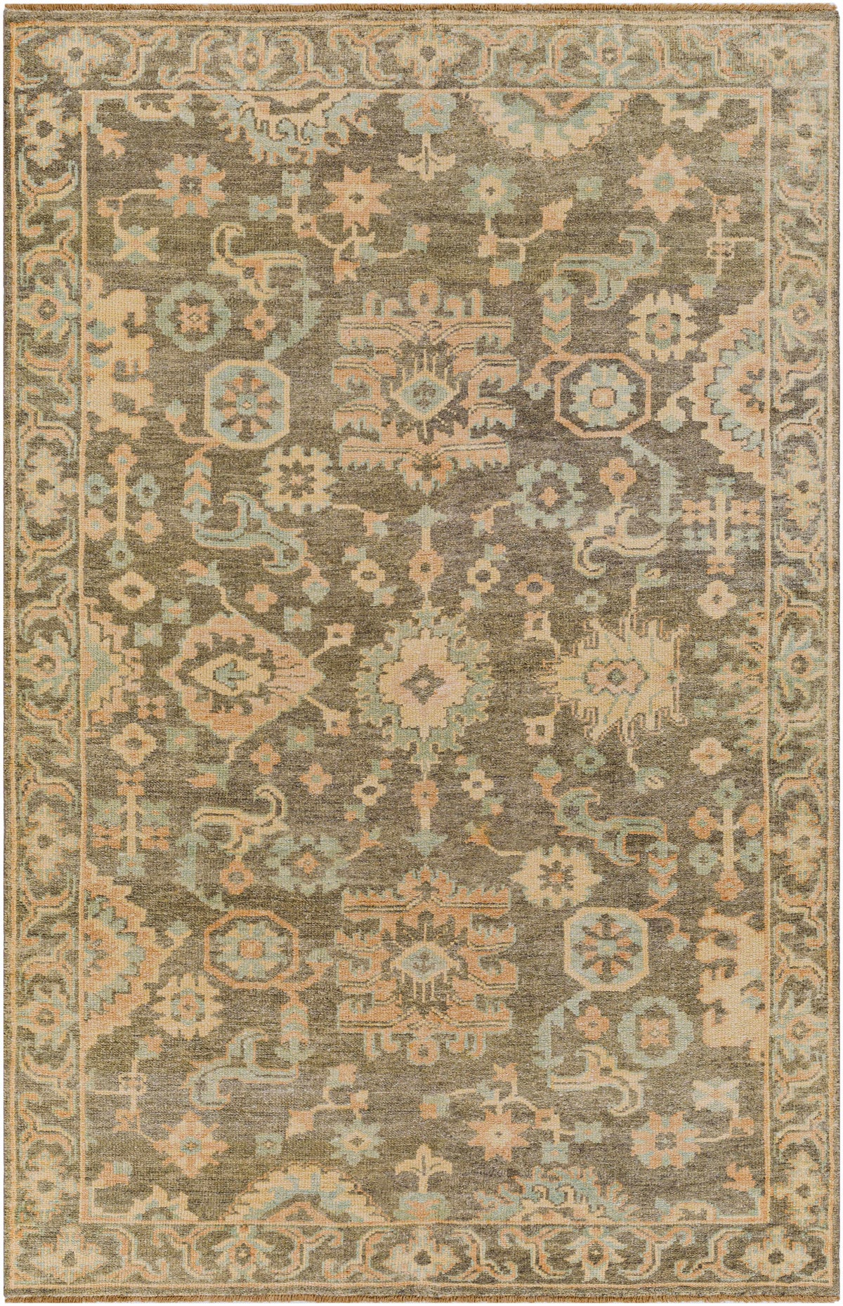 Asotin Hand Knotted Wool Area Rug - Clearance