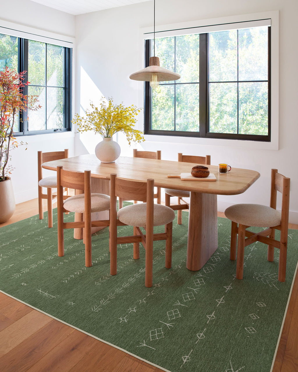 Astrid Fern Green Rug