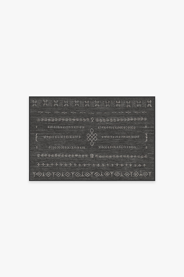 Astrid Soft Black Rug