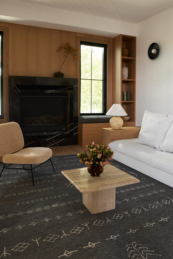 Astrid Soft Black Rug