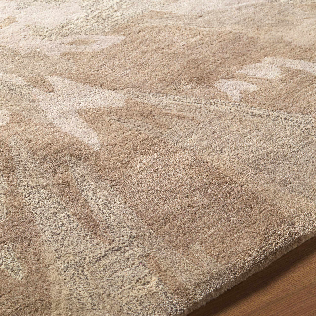 Ilfeld Athena Gray Floral Wool Rug