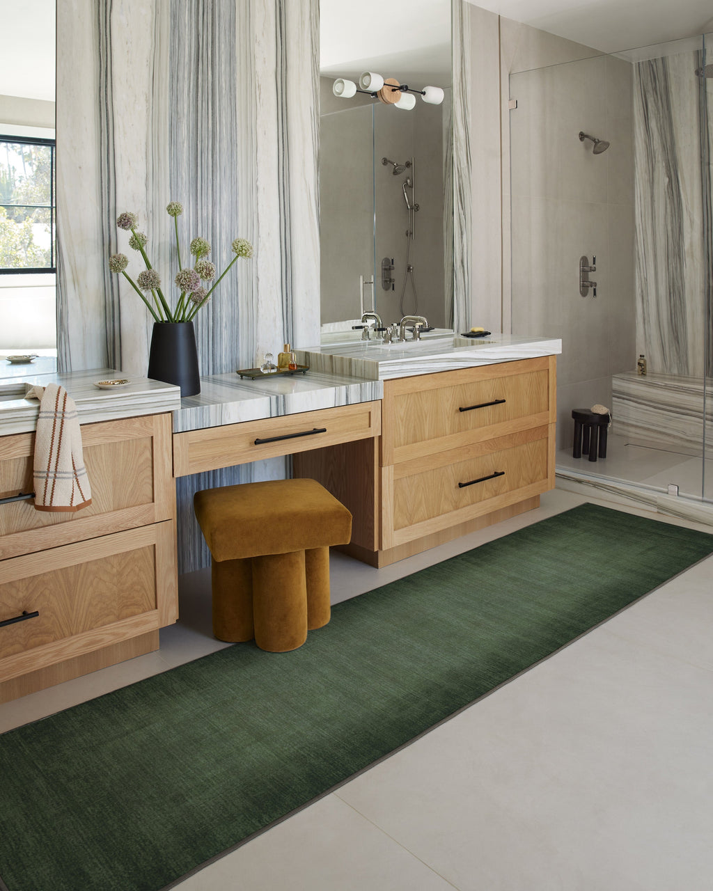 Aura Ombre Solid Sage Flatwoven Rug