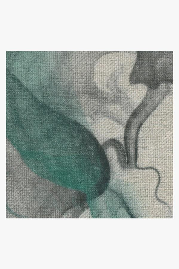 Aurora Teal Grey Rug