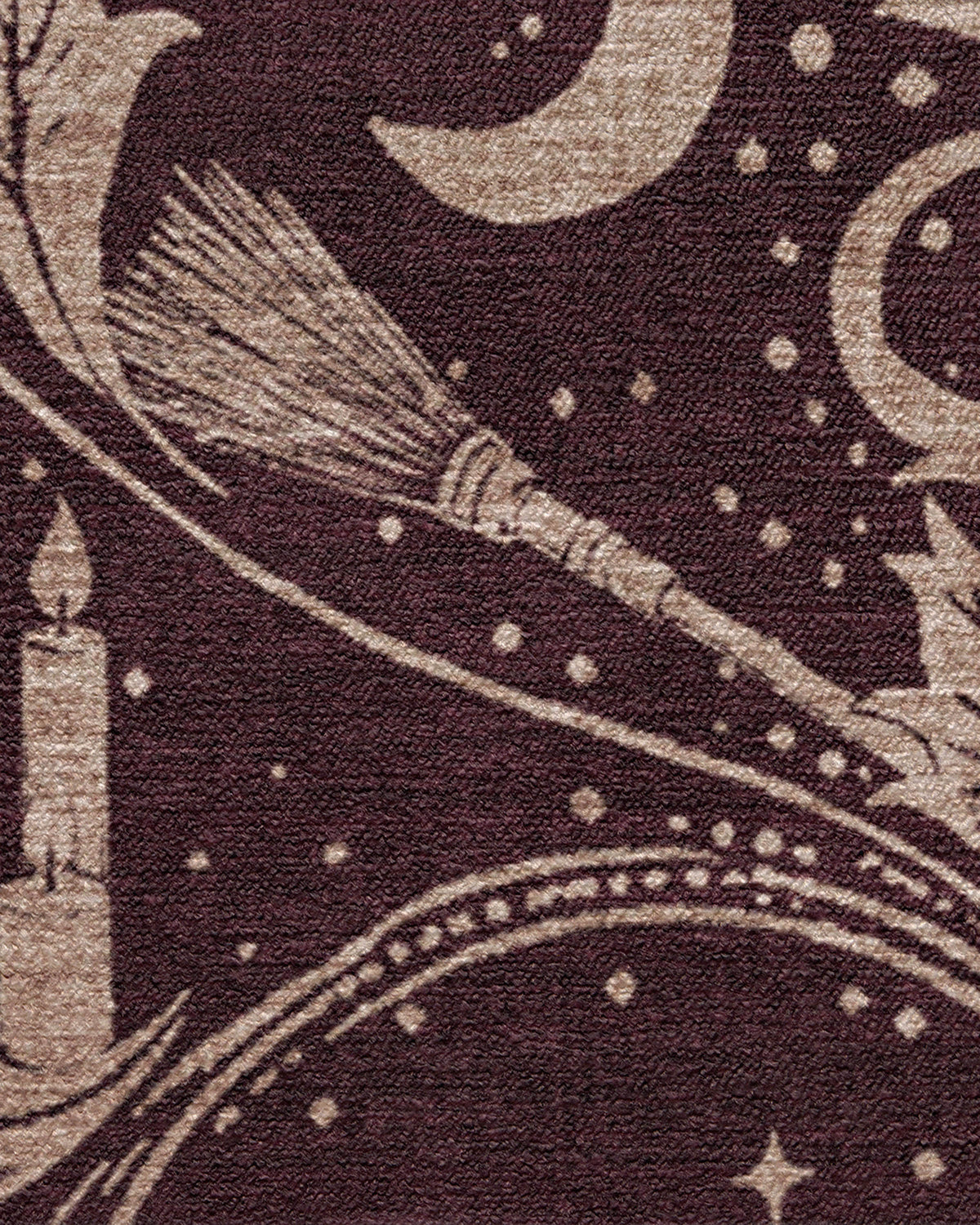 Autumn Alchemy Burgundy Rug