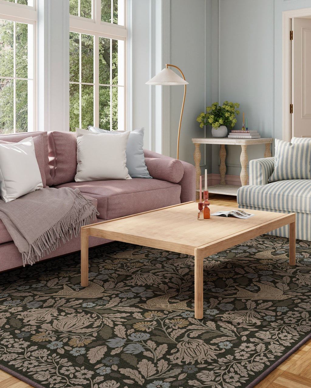 Aves Stone Rug