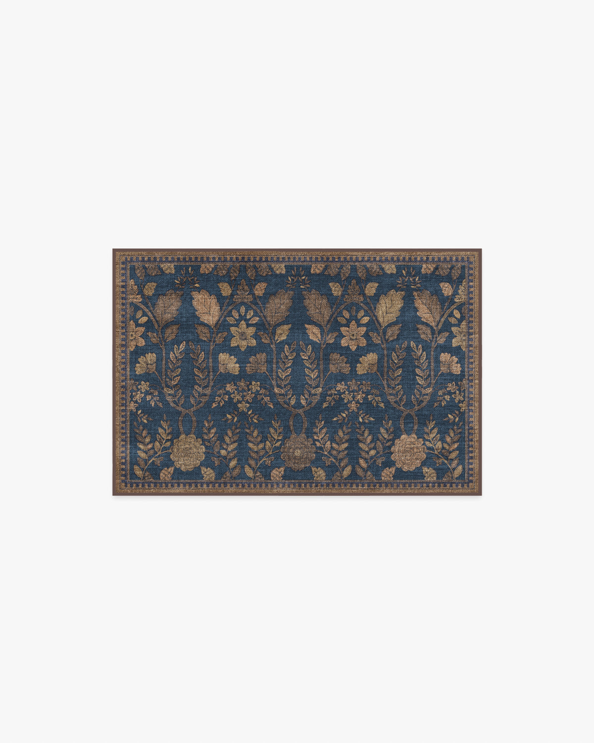 Aylin Navy & Gold Flatwoven Rug