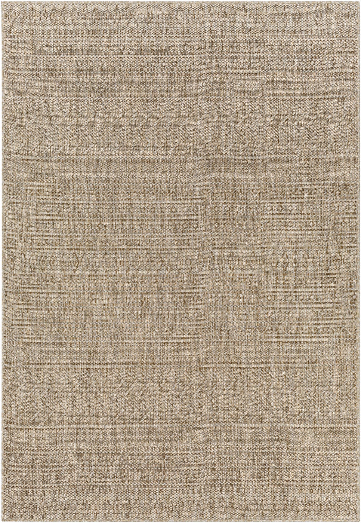 Madras Cream All Over Performance Outdoor Rug