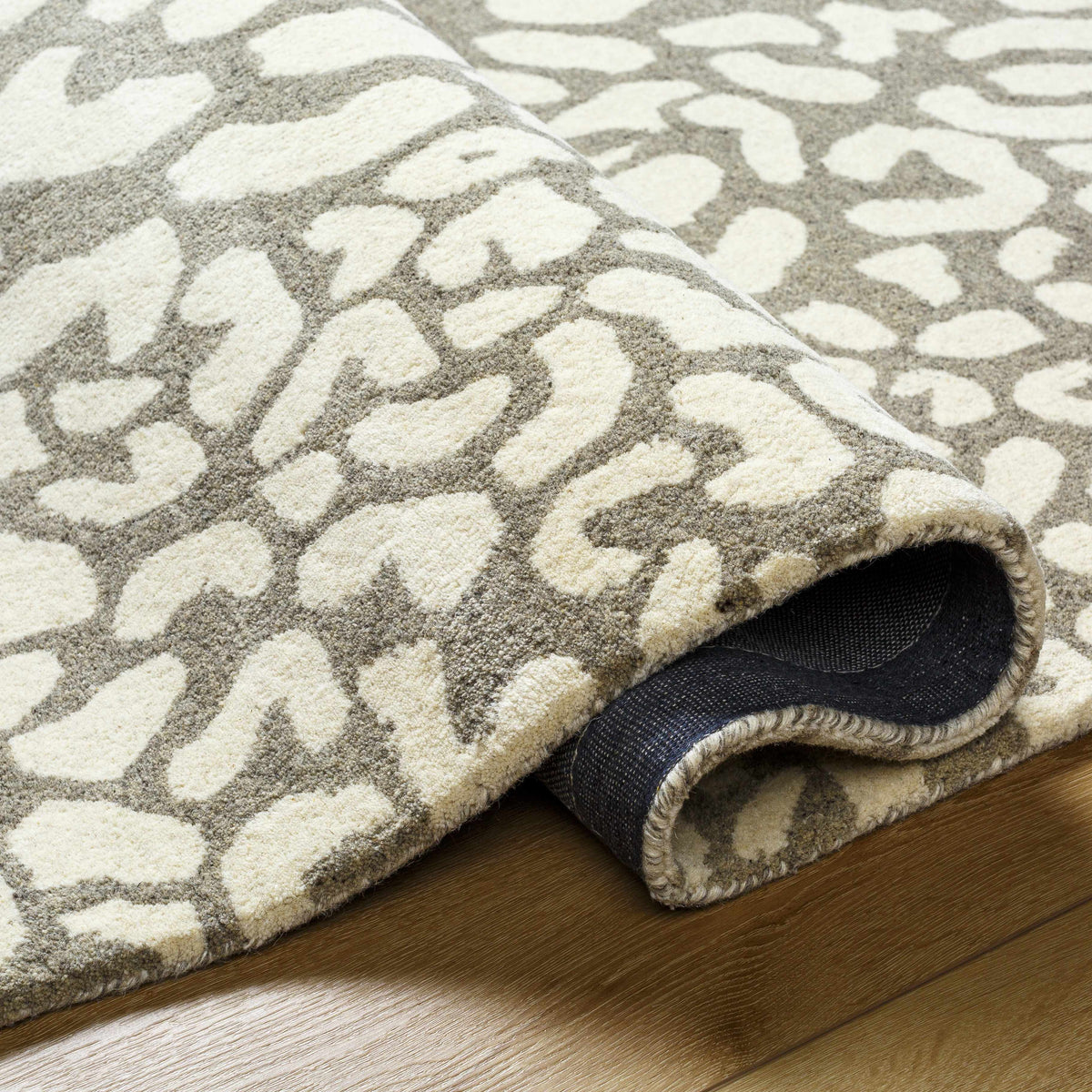 Azuka Leopard Print Area Rug - Clearance