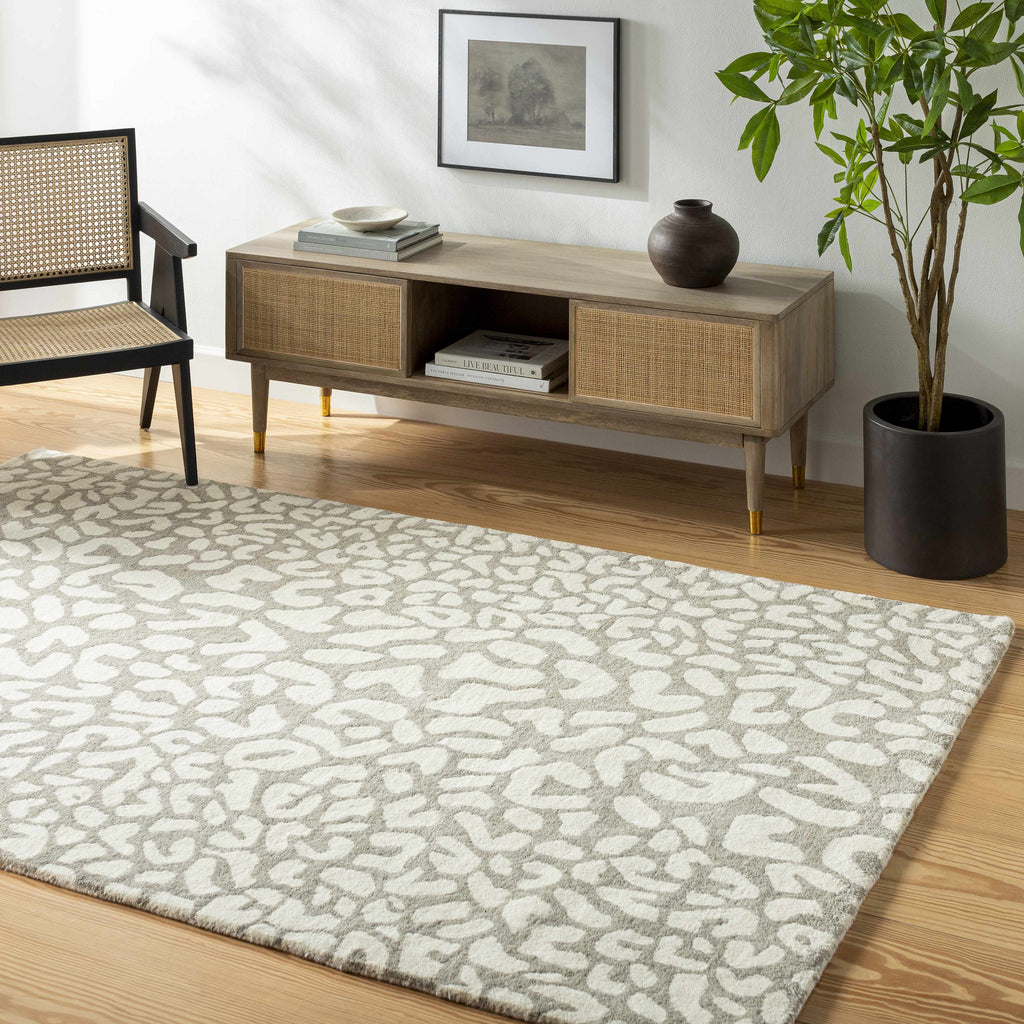 Azuka Leopard Print Area Rug - Clearance