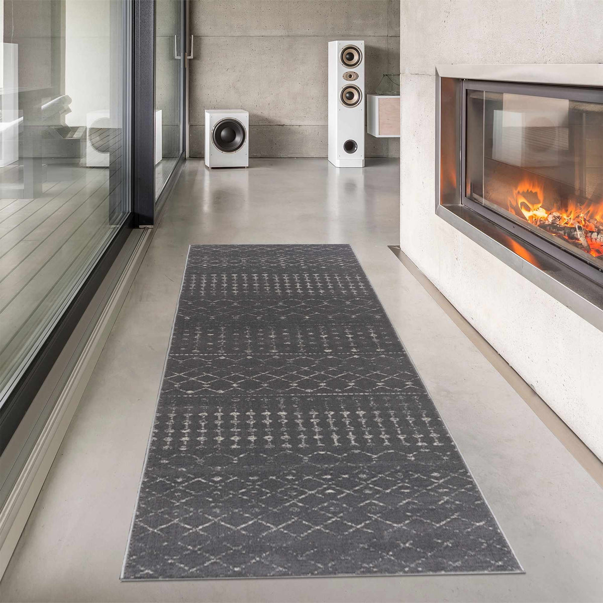 Tigrican Charcoal 2329 Area Rug - Clearance