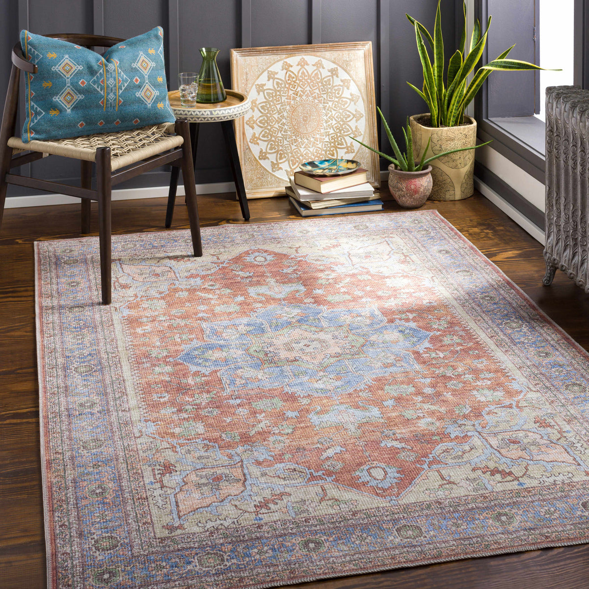 Brown Bagamanoc Medallion @Area Rug - Clearance