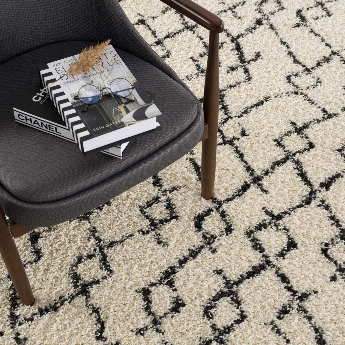 Pahala Moroccan Shag Area Rug - Clearance