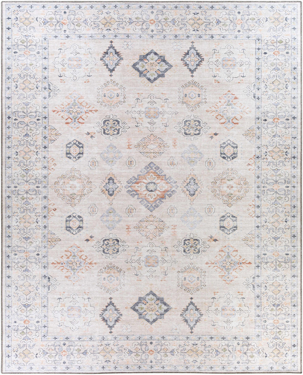 Beige Beckett Washable Rug