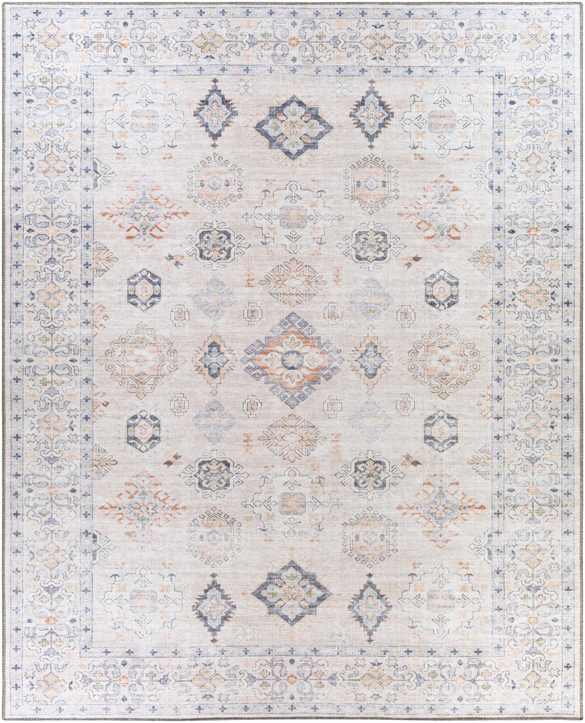 Beige Beckett Washable Rug