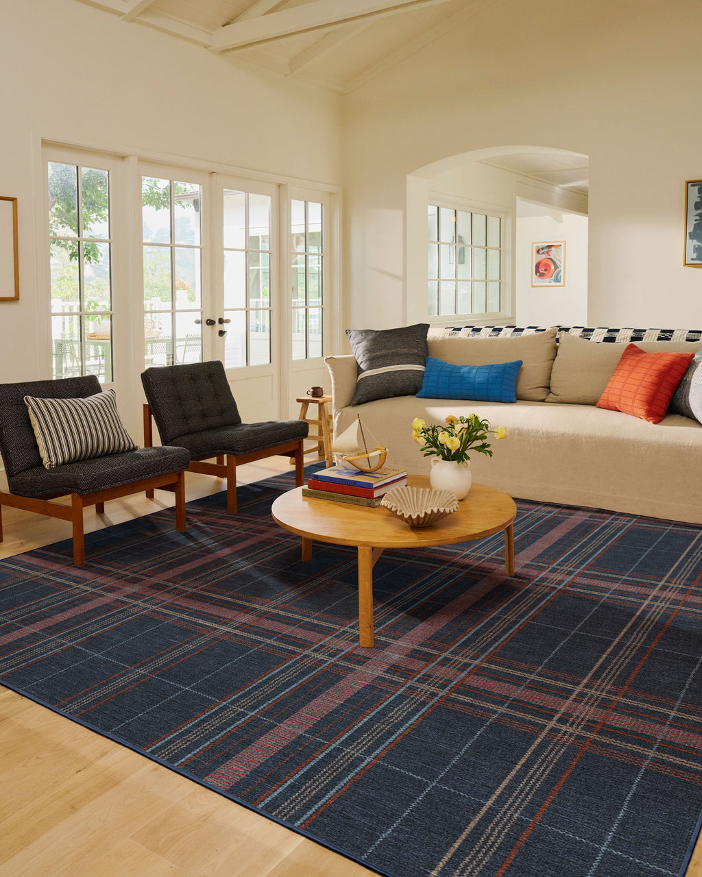 Beckett Navy Rug