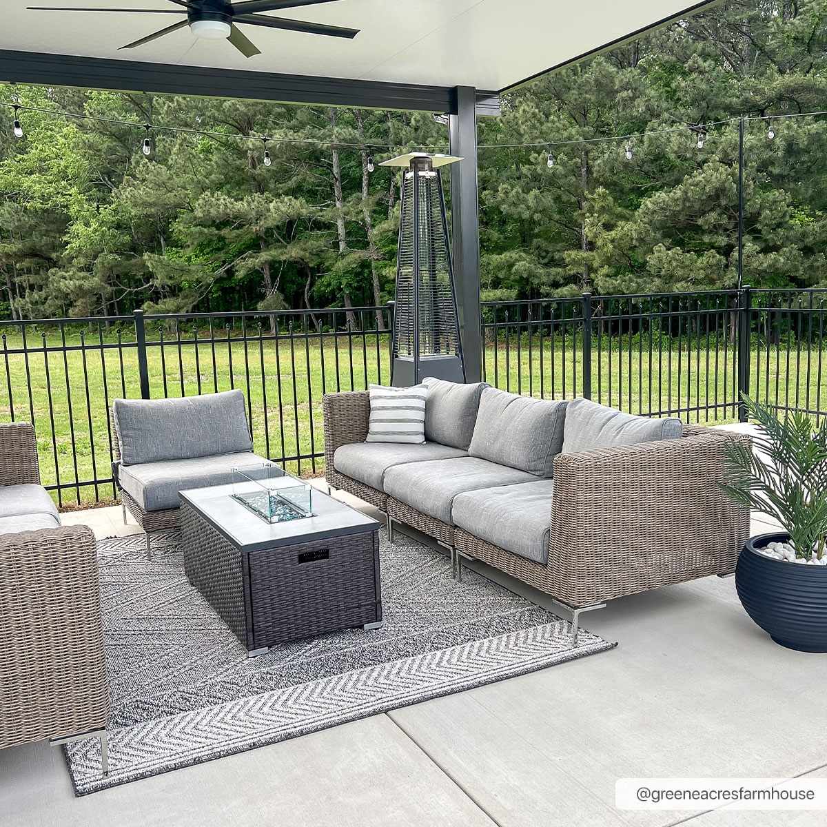 Areli Beige / Brown Outdoor Rug - Clearance