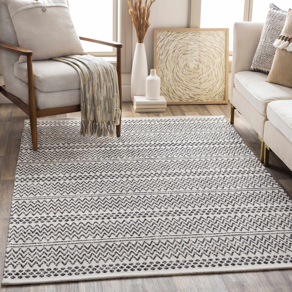 Bewbush Washable Area Rug - Clearance