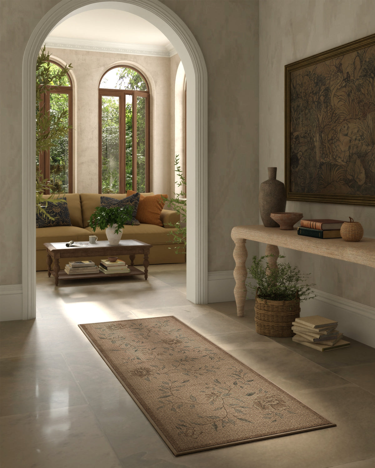 Blume Natural Sage Re-Jute Rug