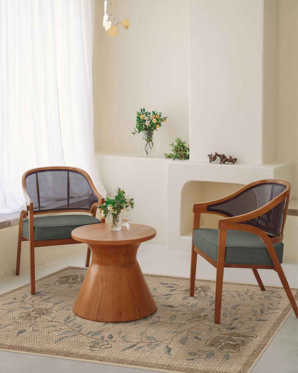 Blume Natural Sage Re-Jute Rug