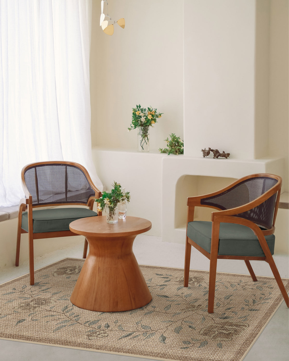 Blume Natural Sage Re-Jute Rug
