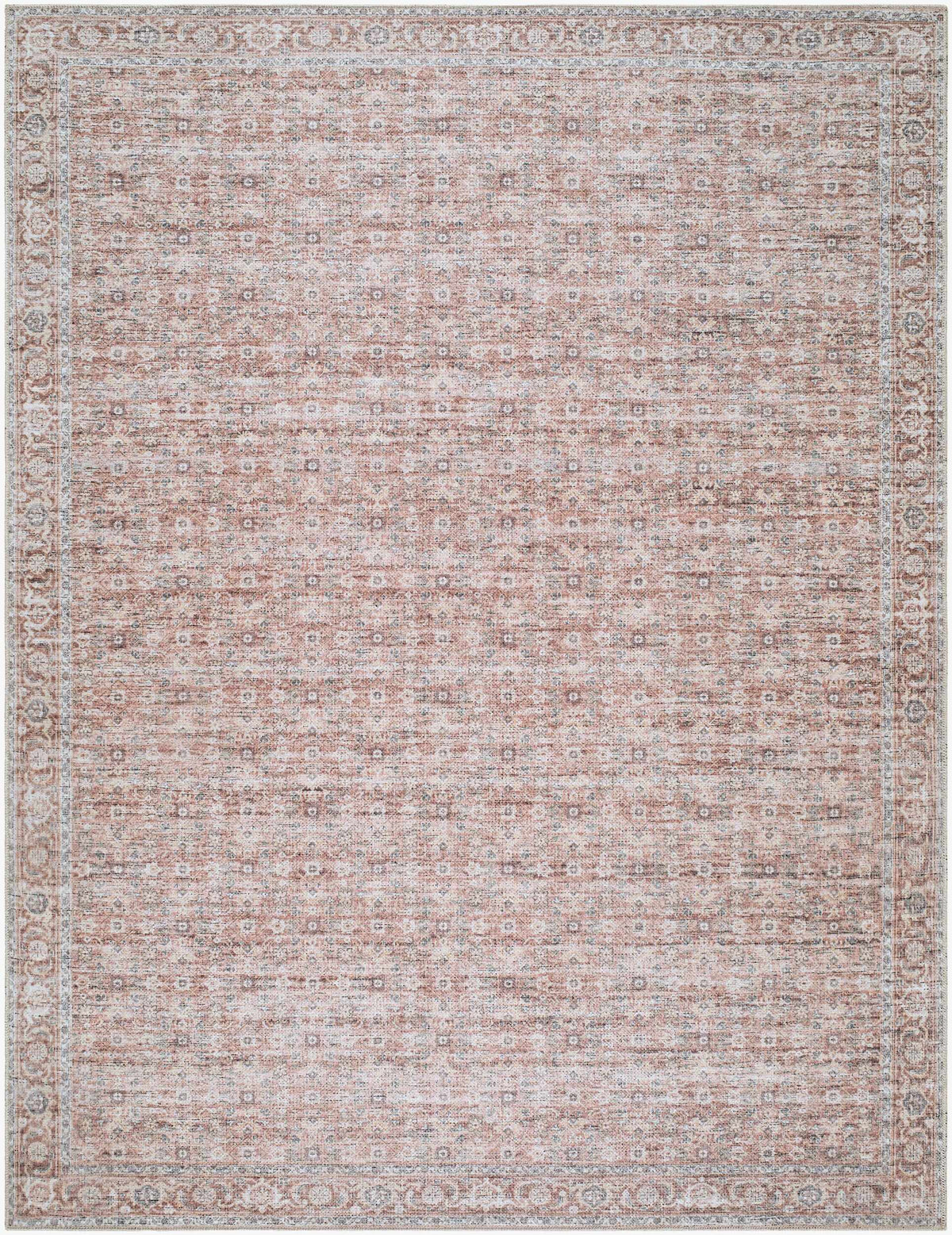 Aureta Machine Woven Becki Owens x LIVABLISS BOAU-2300 Washable Area Rug